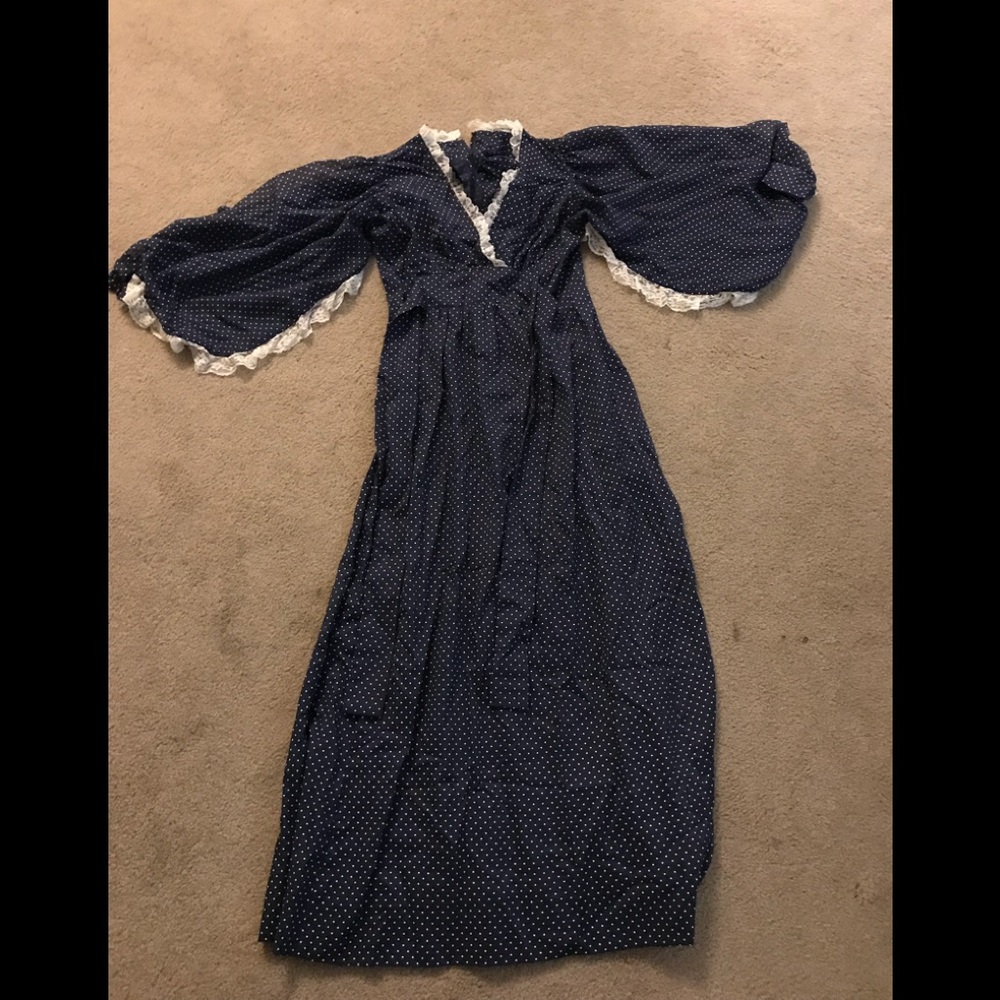 70’s vintage bell sleeve dress